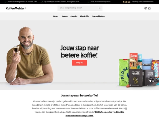 Coffeemeister.nl Logo